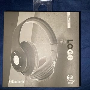 iJoy Matte Finish Rechargeable Wireless Over Ear Bluetooth Headphones With Mic